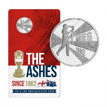 2013 Twenty Cent The Ashes (20c) Uncirculated Australian Decimal Coin