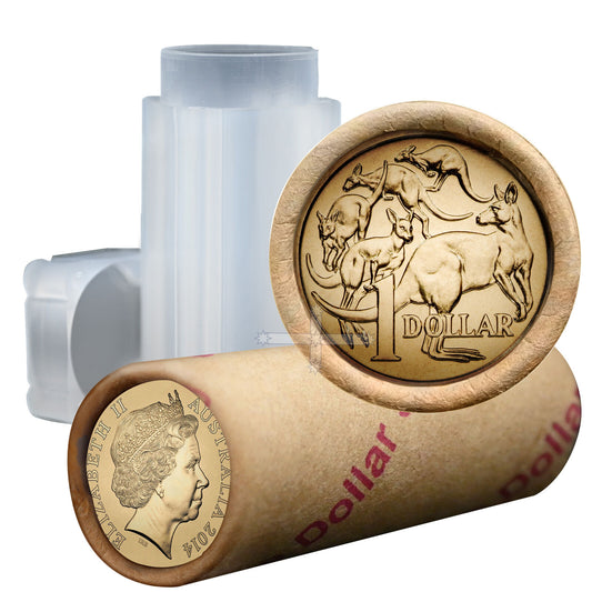 2014 $1 Mob of Roos Uncirculated Coin Roll – Rare Low Mintage