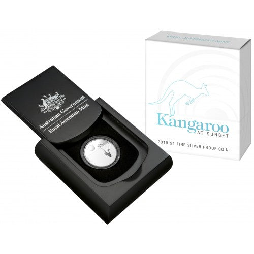 2019 $1 Kangaroo at Sunset Silver Proof Coin