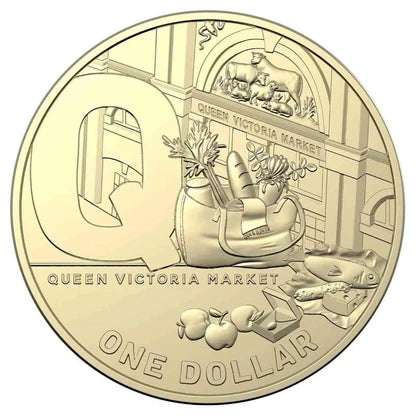 2021 $1 Queen Victoria Market Great Aussie Coin Hunt PNC