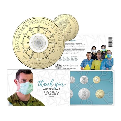 2022 Australia Frontline Workers 6-Coin Mint Set