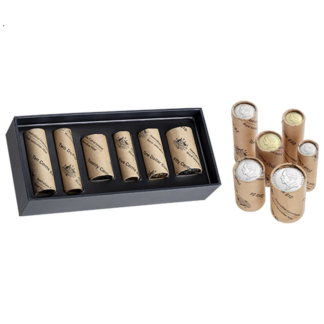 2024 Premium Rolled Coin Set – King Charles III
