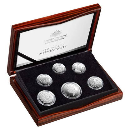 2025 Royal Australian Mint Six-Coin Silver Proof Year Set