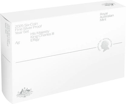 2025 Royal Australian Mint Six-Coin Silver Proof Year Set