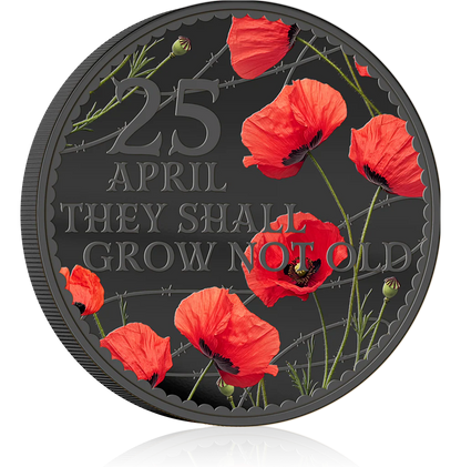 2026 50 cent Gallipoli Remembrance – “They Shall Grow Not Old” Limited Edition BU Coin
