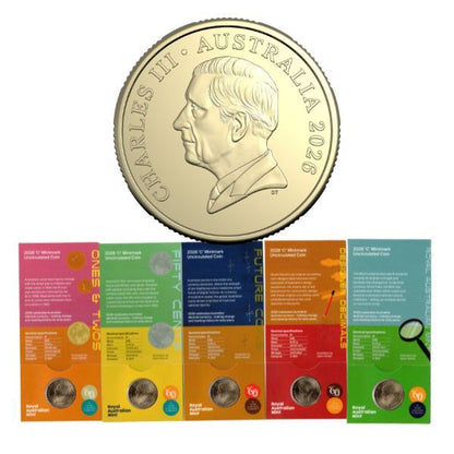 2026 $1 60th Anniversary of Decimal Currency – ‘C’ Mintmark (5 Card Styles available)