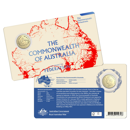 2026 Seven-Coin 125th Anniversary of Federation Uncirculated Collection