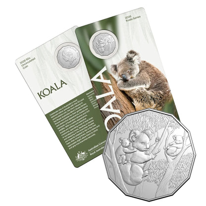 2026 Fifty Cent Koala (50c) Uncirculated Australian Decimal Coin