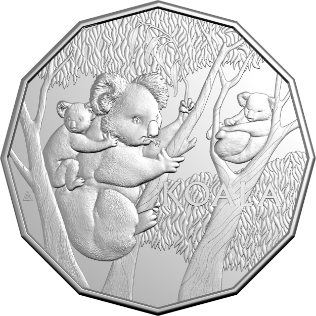 2026 Fifty Cent Koala (50c) Uncirculated Australian Decimal Coin