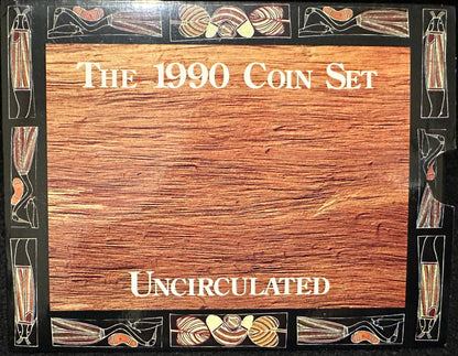 1990 Royal Australian Mint Uncirculated Eight Coin Year Set