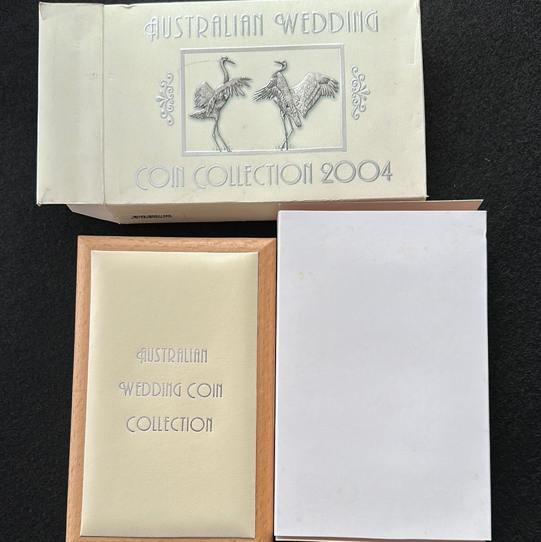 2004 Royal Australian Mint Wedding Coin Set