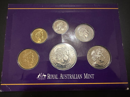 1999 Royal Australian Mint set - 6 coins