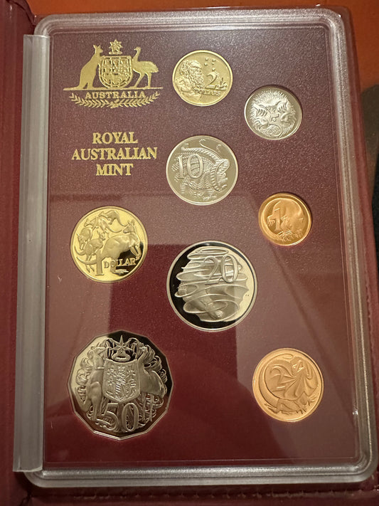 1989 Royal Australian Mint 8 coin Proof Set