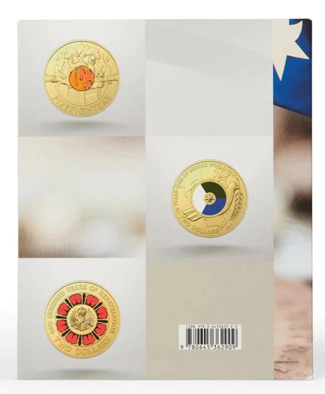 Australian $2 Supplementary Coin Collection Folder - No Labels