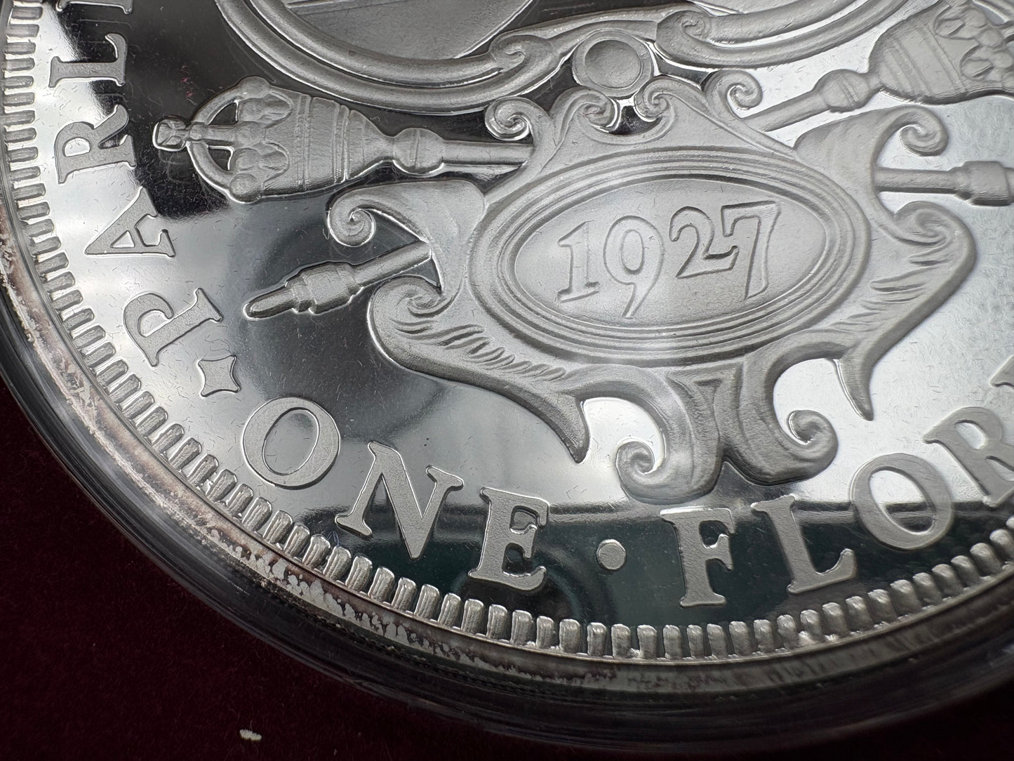 Rare 1927 Canberra Florin Replica - 460g .999 Silver