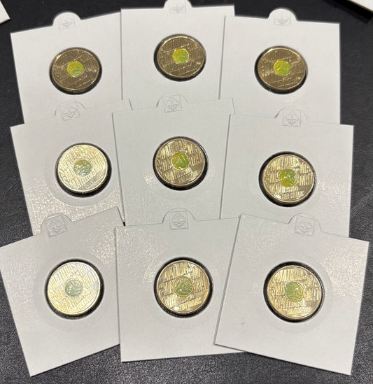 2026 $2 Matilda’s UNCIRCULATED Coloured coin from security bag