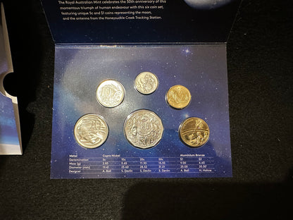 2019 Royal Australian Mint Moon Landing Uncirculated Six Coin Year