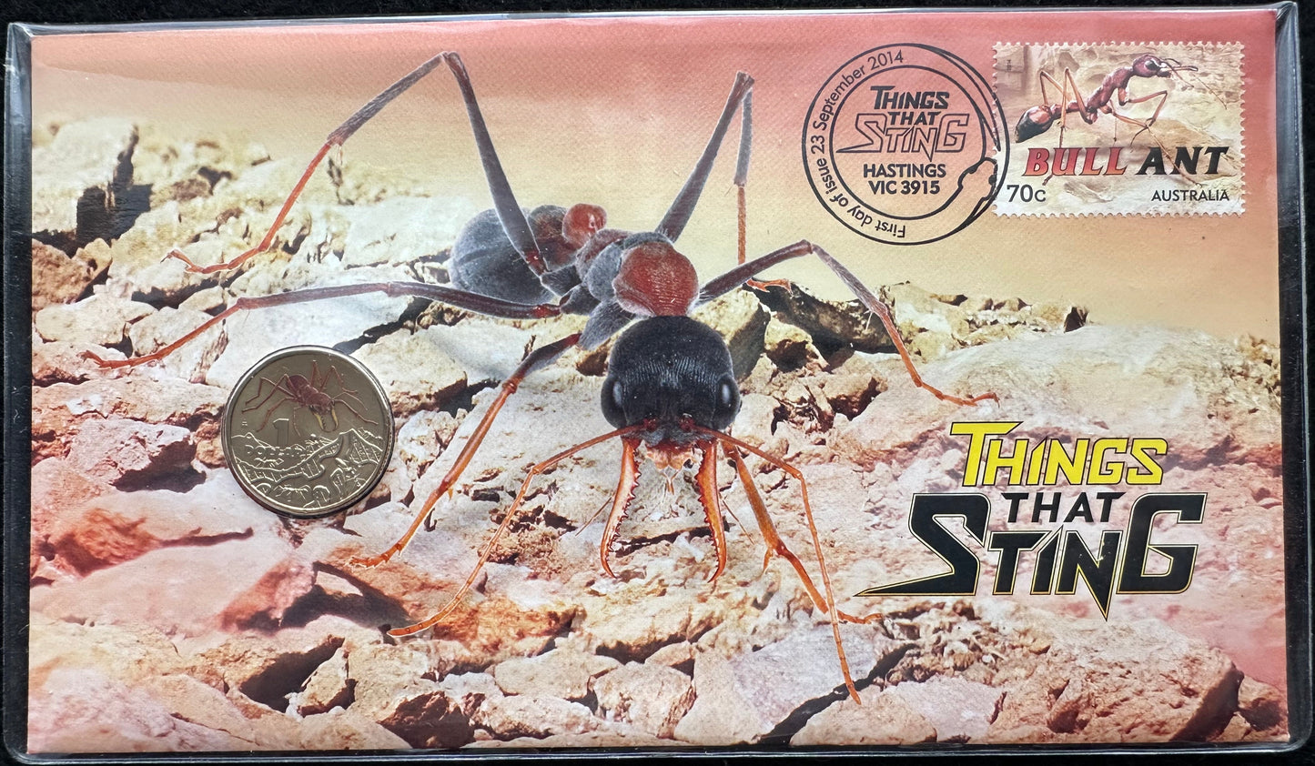 2014 $1 Things That Sting - Bull Ant PNC