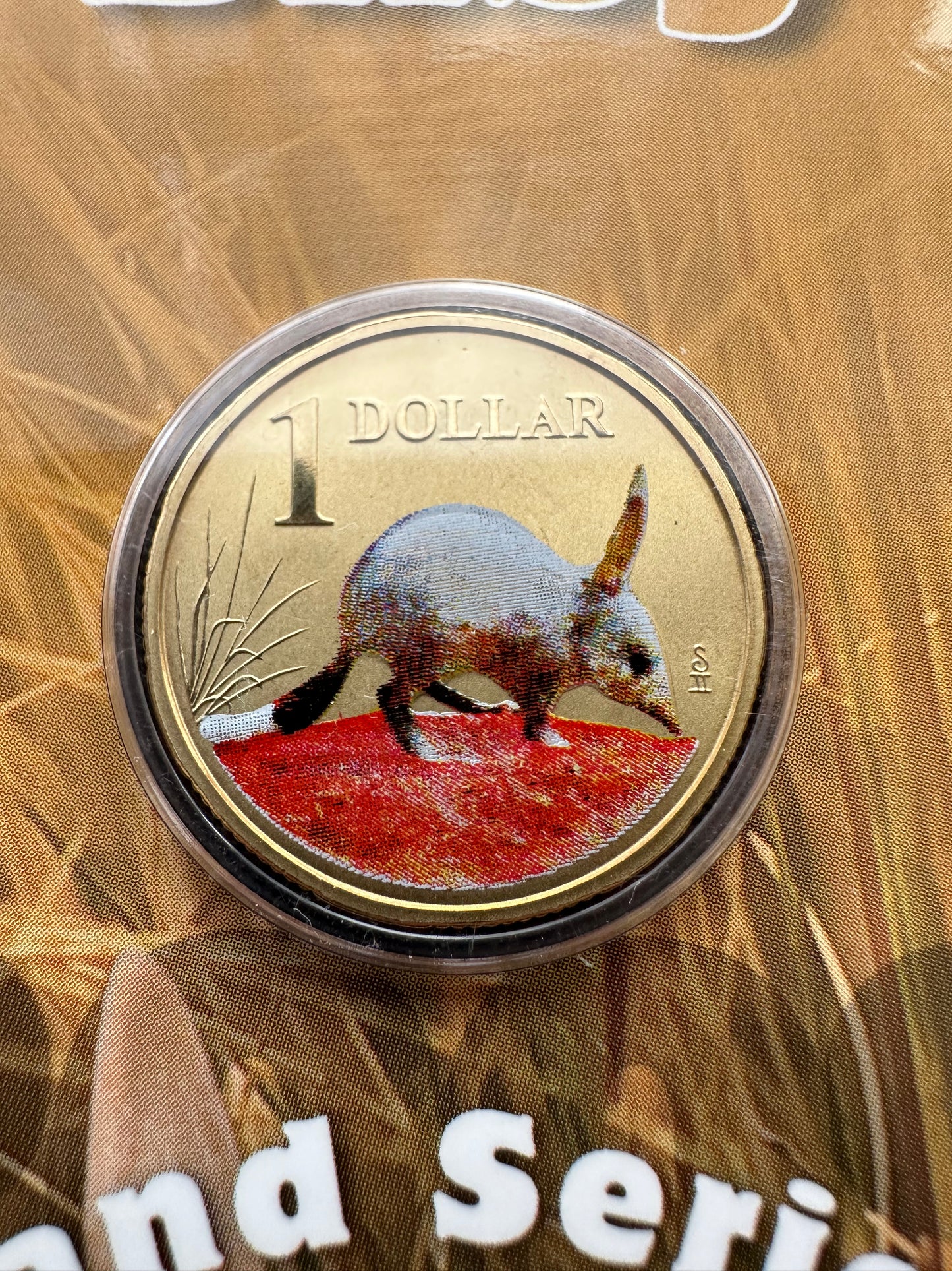 2009 Land Series - Bilby One Dollar ($1) Uncirculated Australian Decimal Coin