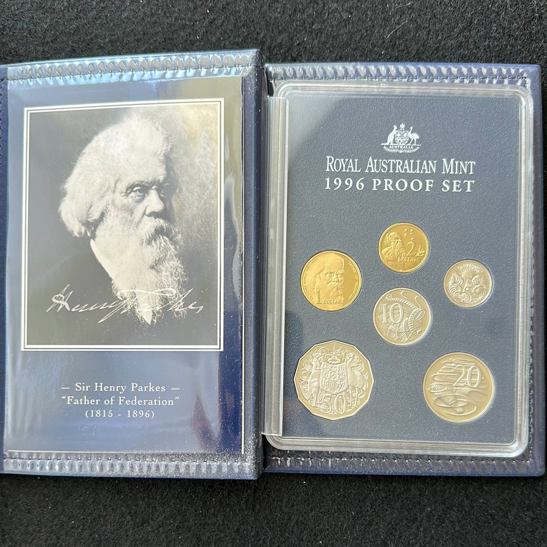 1996 Royal Australian Mint 6 Coin Proof Set