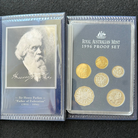 1996 Royal Australian Mint 6 Coin Proof Set