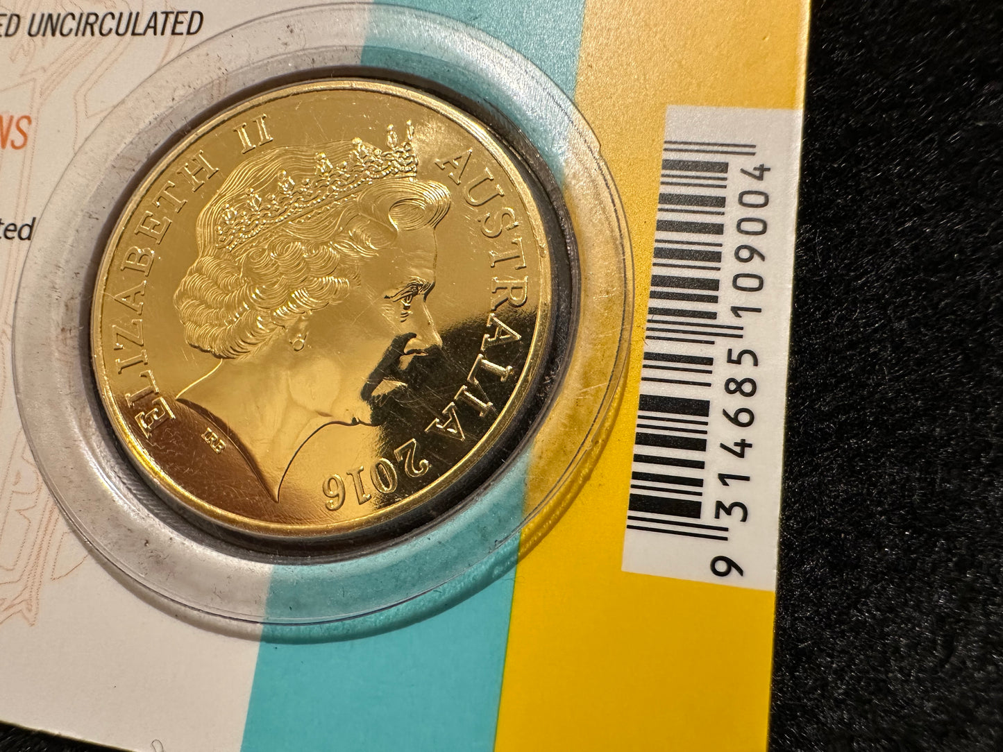 2016 Fifty Cent Decimal Currency 50th Anniversary Gold Plated (50c) Uncirculated Australian Decimal Coin - WMF Berlin