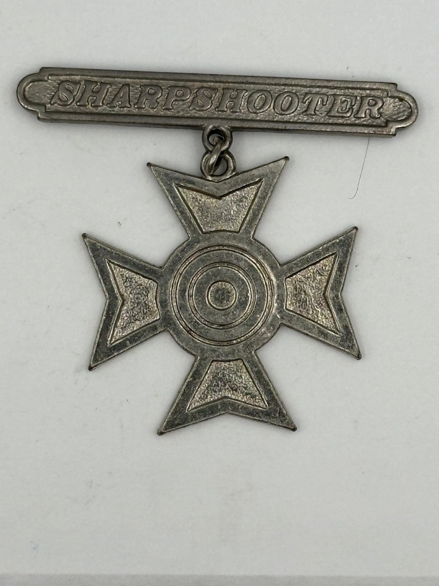 Vintage Marksmanship Qualification Badge - Sharpshooter Bar