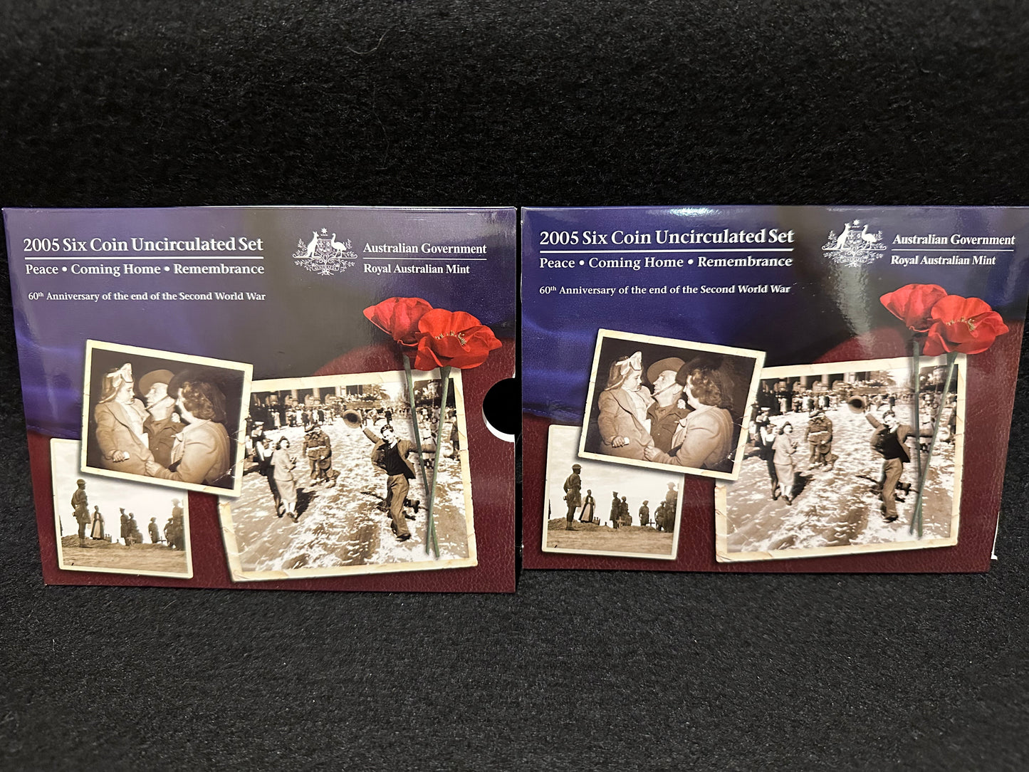 2005 Royal Australian Mint Coin Set Coming Home