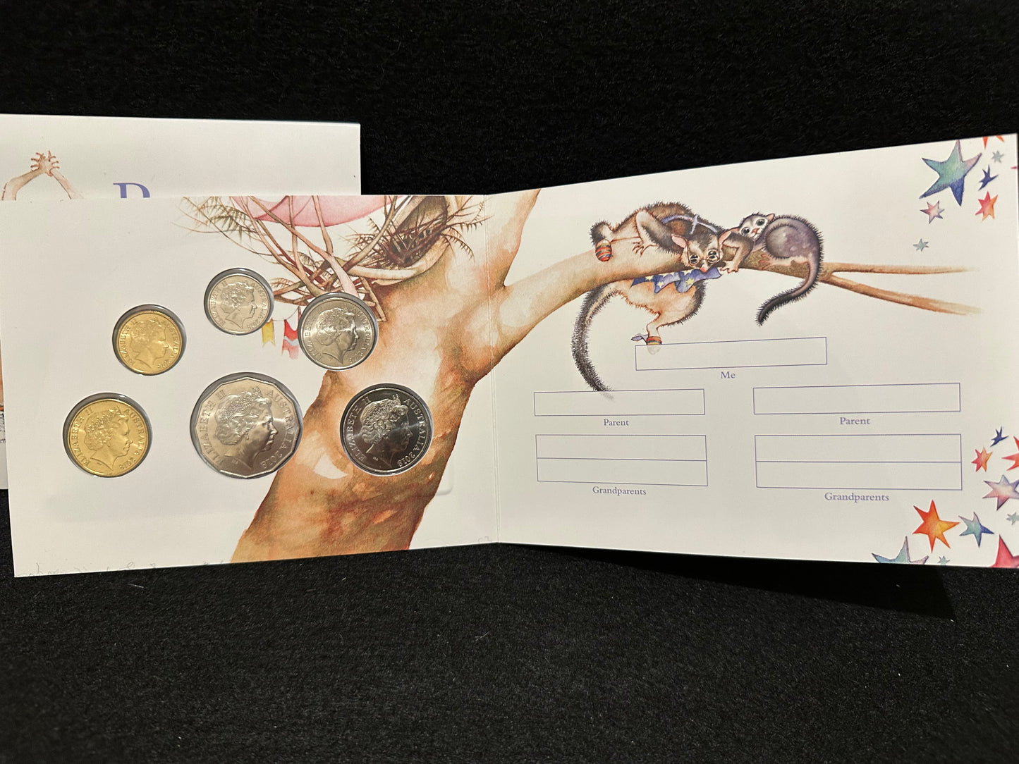 2018 Royal Australian Mint Possum Magic Baby Coin Set Uncirculated Six Coin