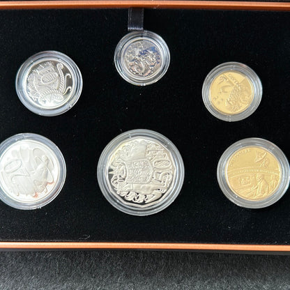 2019 50th Anniversary Of The Moon Landing Six Coin Proof Set