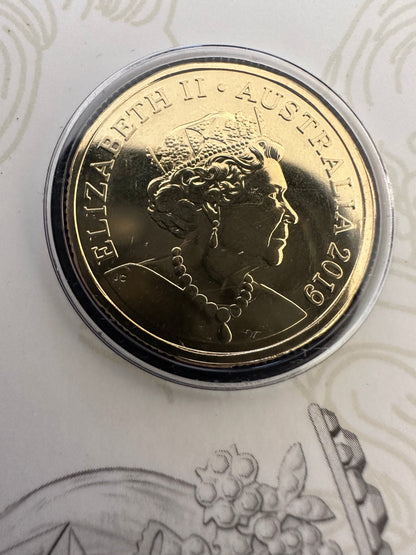 2019 $1 Double Header - 6th Portrait A New Effigy Unc Coin