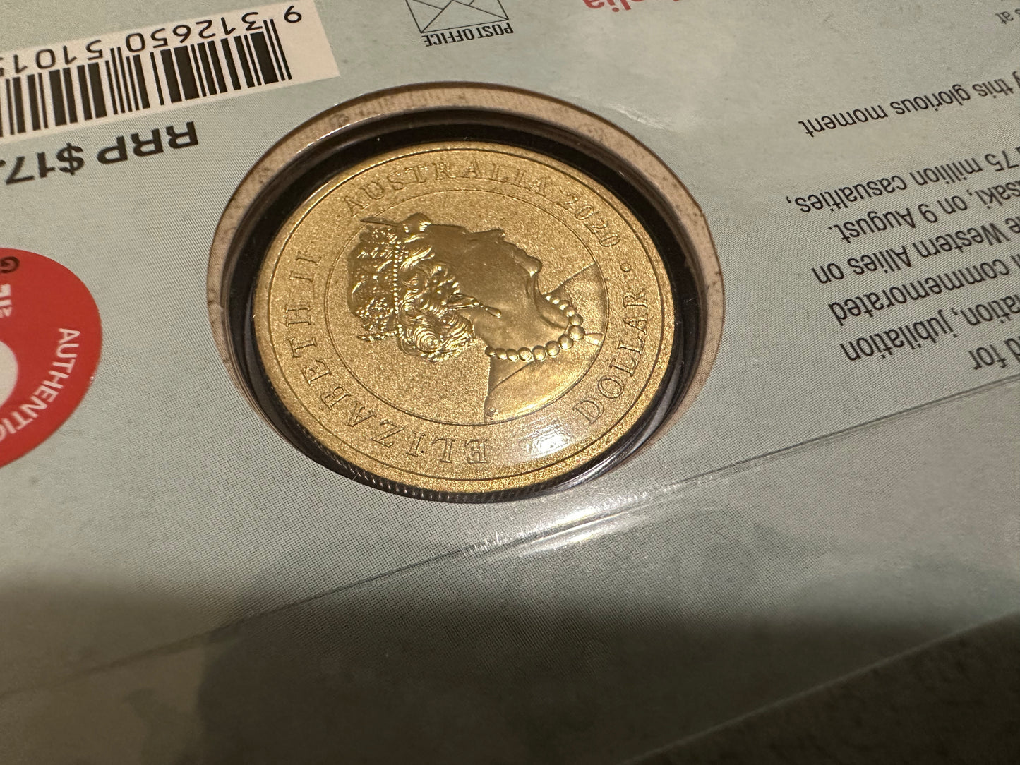 2020 $1 75th Anniversary of the End of WWII Victory in the Pacific PNC