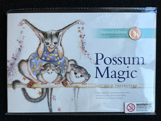 2017 Possum Magic ($2 & $1) Eight Coin Uncirculated Set