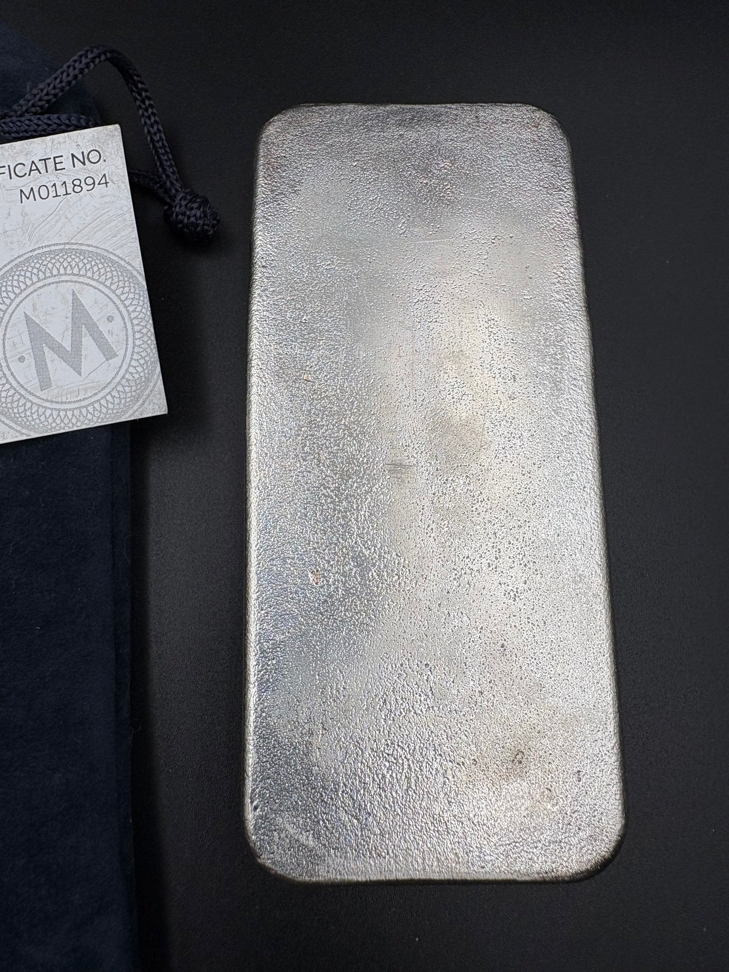 1kg Melbourne Mint Silver Cast Bar