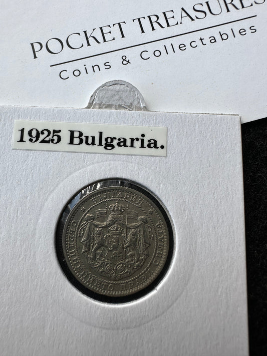 1925 Bulgaria Lev KM# 37