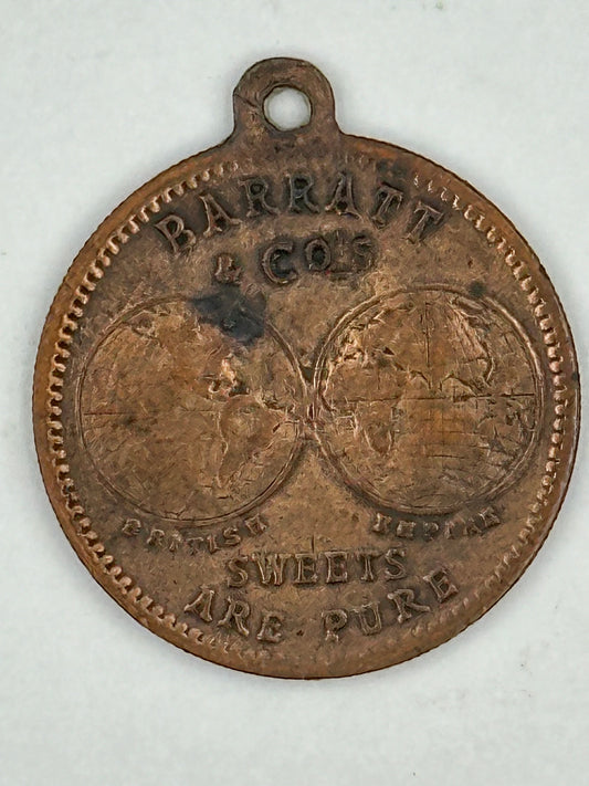 1897 Barratt and Co Diamond Jubilee of Queen Victoria Medal - Token