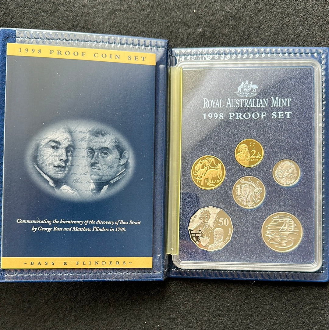 1998 Royal Australian Mint 6 Coin Proof Set