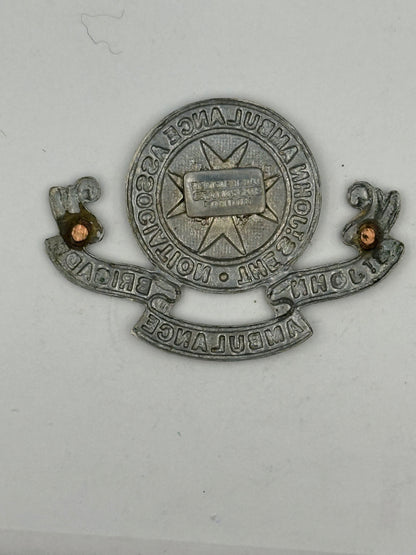 Vintage St John Ambulance Brigade Badge