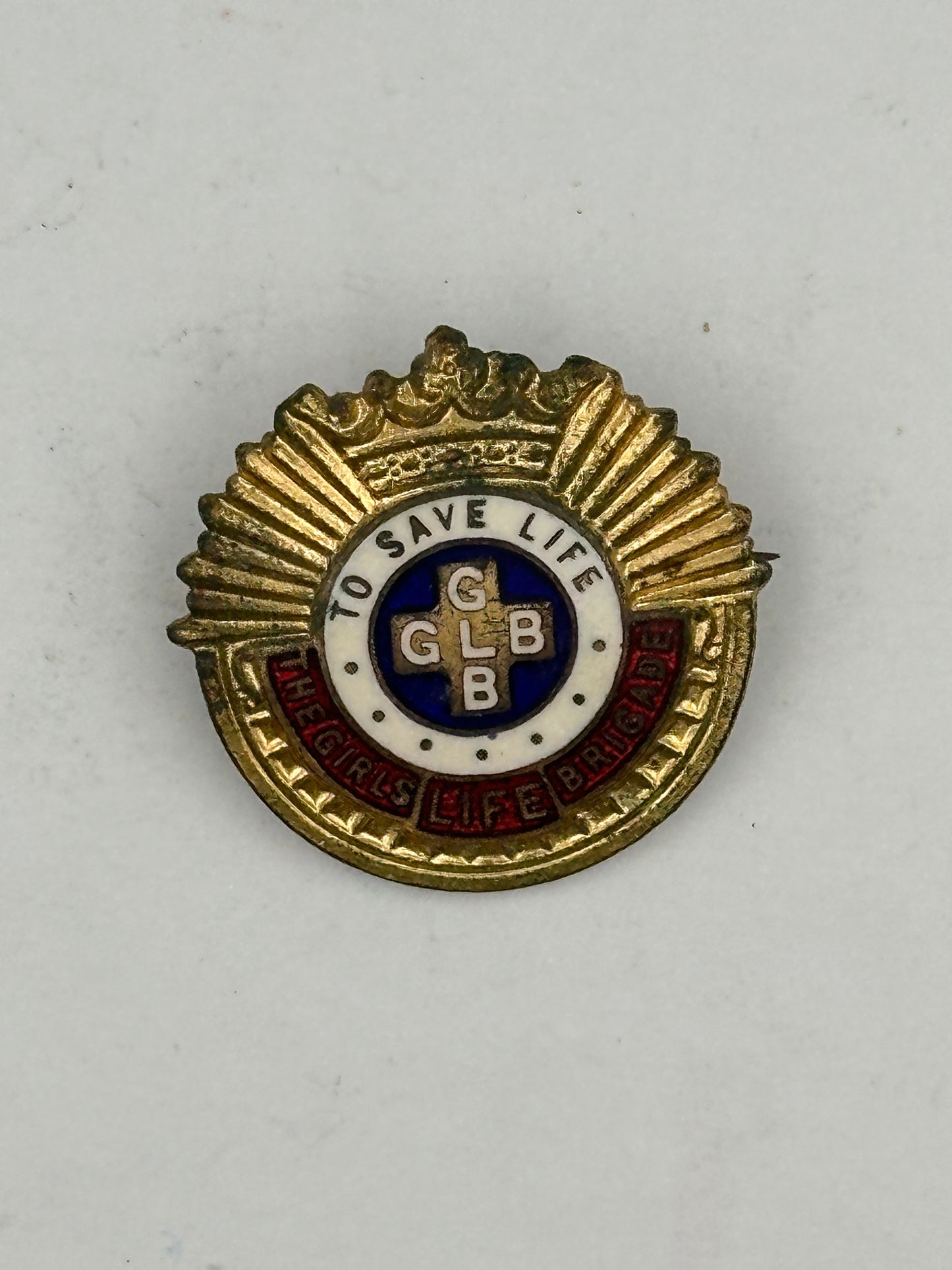 (GLB) The Girls Life Brigade - membership badge (1950’s / 1960’s)