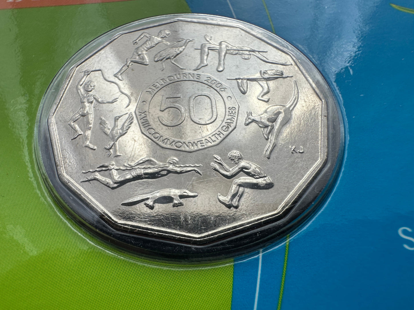 2006 Melbourne XVIII Commonwealth Games UNC 50c