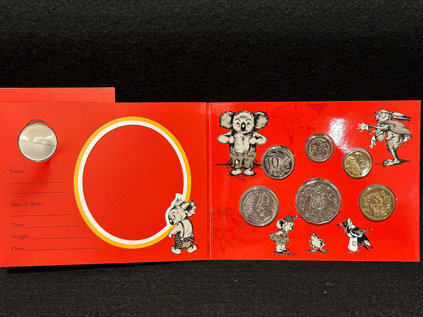 2011 Royal Australian Mint Blinky Bill Baby Coin Set