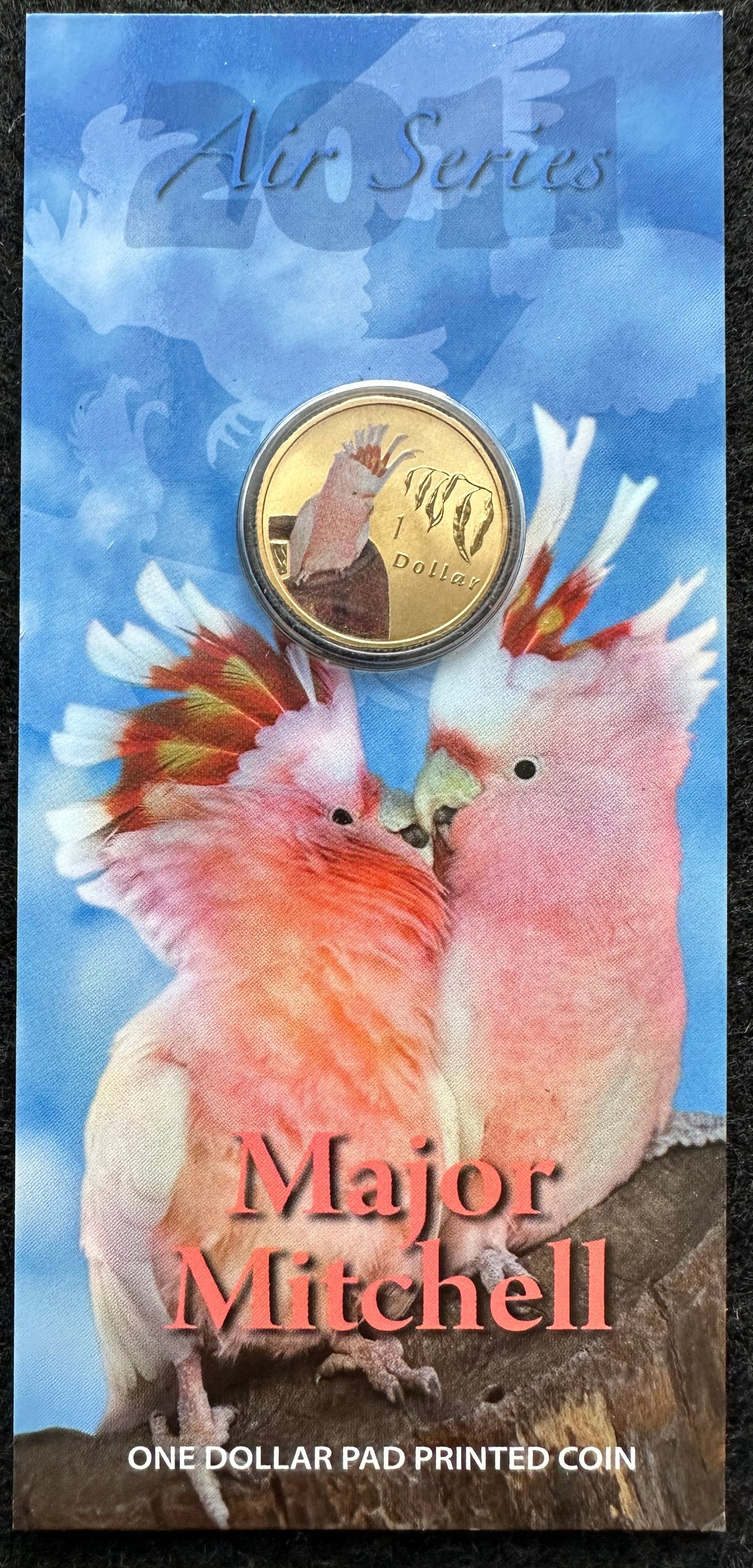 2011 $1 Air Series coloured coin - Major Mitchell