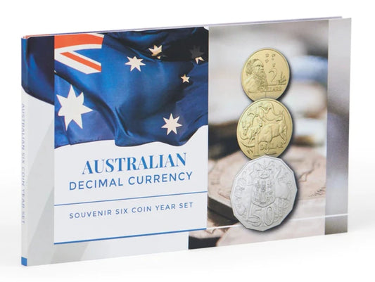 Australian Six Coin Year Set Folder