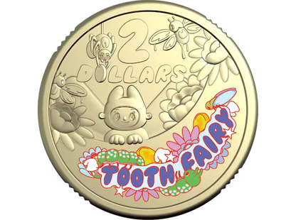 2026 $2 Tooth Fairy Coloured Coin