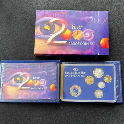 2000 Royal Australian Mint 6 coin Proof Set