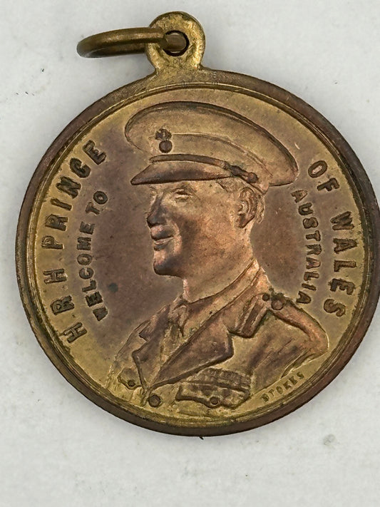 1920 Royal Visit of the Prince of Wales to Geelong, Australia - Medal