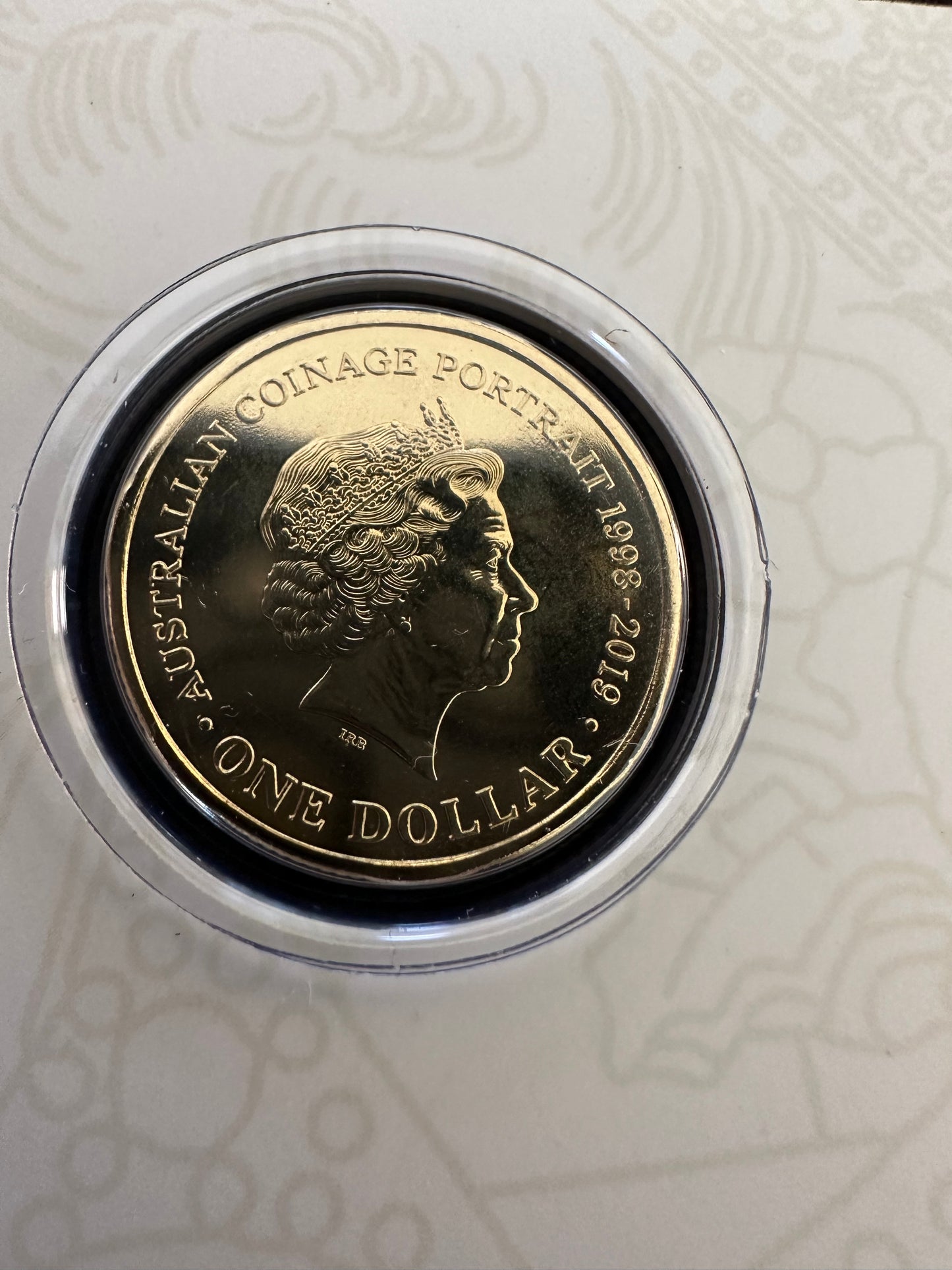 2019 $1 Double Header - 6th Portrait A New Effigy Unc Coin