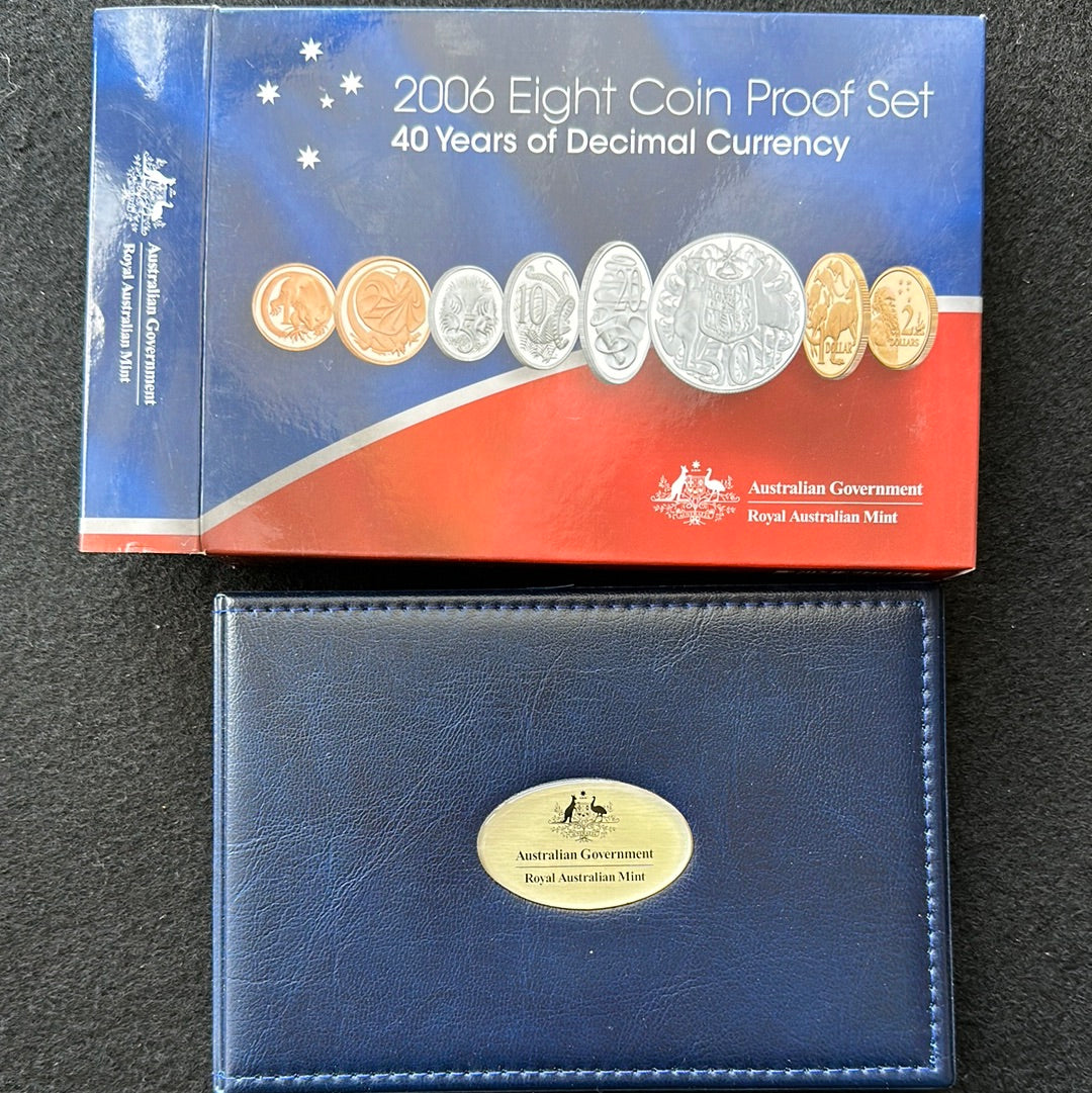 2006 Royal Australian Mint 8 Coin Proof Set