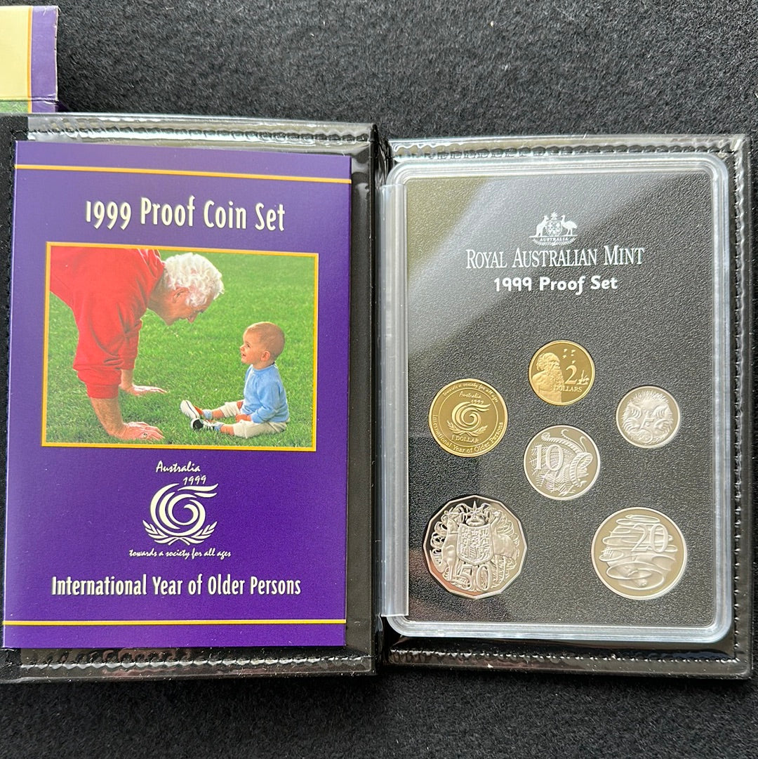 1999 Royal Australian Mint 6 Coin Proof Set