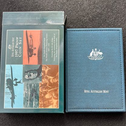 1997 Sir Charles Kingsford Smith Royal Australian Mint 6 Coin Proof Set